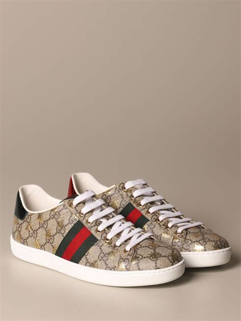 sneakers gucci alte donna|gucci ace sneakers women.